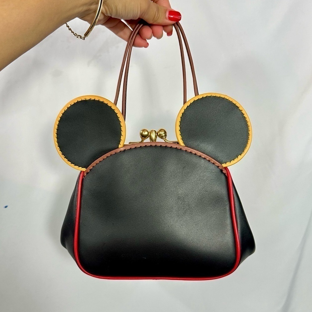 Coach x Mickey Mouse x Keith Haring kisslock bag - Picture 4 of 16
